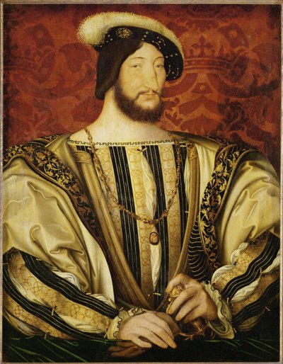 Francois I, kung av Frankrike ... av Léon Cogniet
