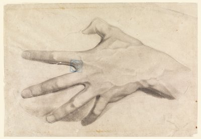 Studie av en hand av Leon Dabo