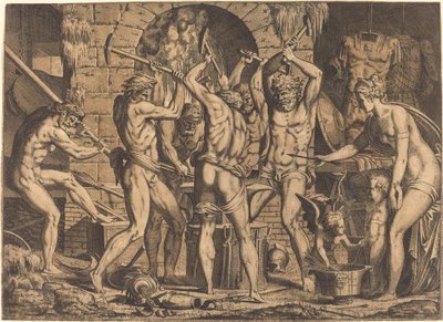 Venus vid Vulcans Forge av Leon Davent