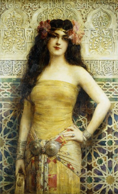 Favoriten, av Leon Francois Comerre