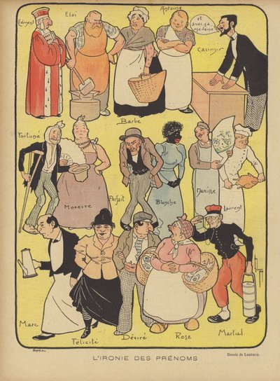 Illustration för Le Rire av Leon Lebegue