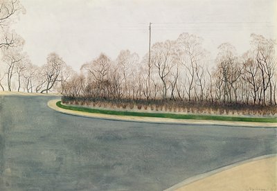 Öde väg av Leon Spilliaert