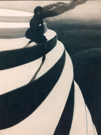 Yrsel Vertigo, 1908. av Leon Spilliaert