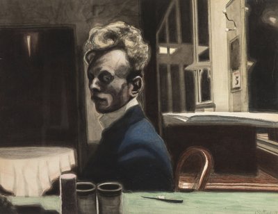 Självporträtt av Leon Spilliaert