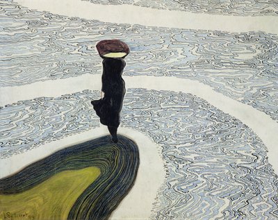 Kvinna vid kusten av Leon Spilliaert