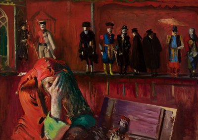 Gycklare av Leon Wyczolkowski
