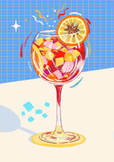 Tropical Temptation, 2025 (digital) av Leona Tsiara