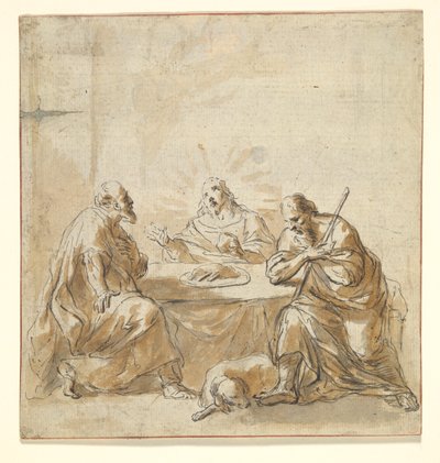 Kvällsmat på Emmaus av Leonard Bramer