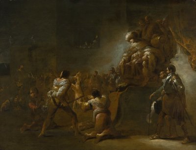 Salomos dom, 1640-talet. av Leonard Bramer