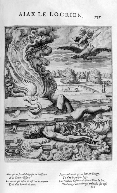 Ajax den mindre, 1615. av Leonard Gaultier