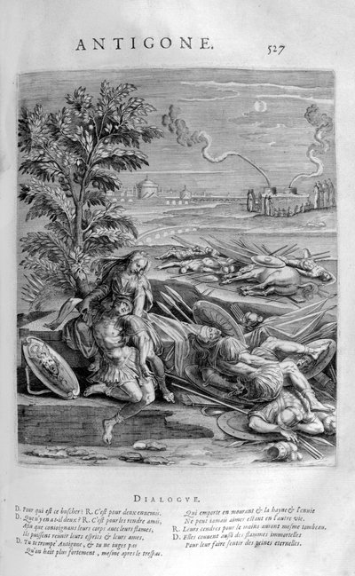 Antigone, 1615 av Leonard Gaultier