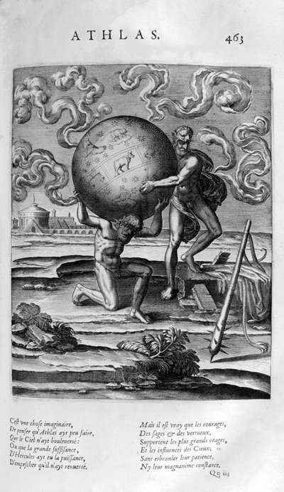 Atlas, 1615 av Leonard Gaultier