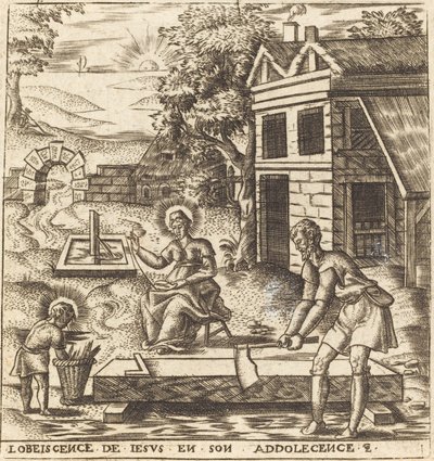 Jesus den lydige sonen av Leonard Gaultier