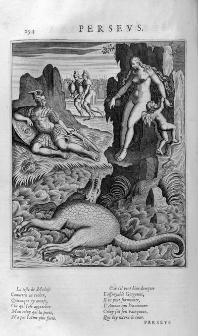 Perseus räddar Andromeda av Leonard Gaultier
