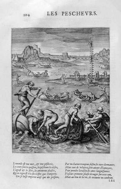 Fiskaren, 1615 av Leonard Gaultier
