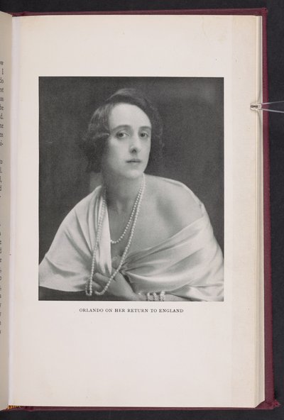 "Orlando på väg tillbaka till England" från Orlando: En biografi av Virginia Woolf av Leonard George aka Lenare Green