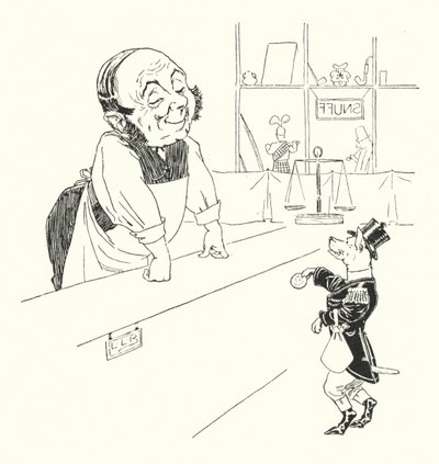 Jag hade en liten hund, och de kallade honom Buff (gravyr) av Leonard Leslie Brooke