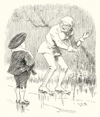 En dimmig fuktig morgon när vädret var molnigt (gravyr) av Leonard Leslie Brooke