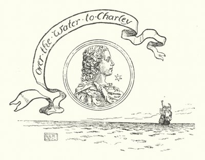 Över vattnet och över havet och över vattnet till Charley (gravyr) av Leonard Leslie Brooke