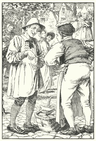 Enkel Simon (gravyr) av Leonard Leslie Brooke