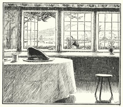 Taffy var en walesare, Taffy var en tjuv (gravyr) av Leonard Leslie Brooke