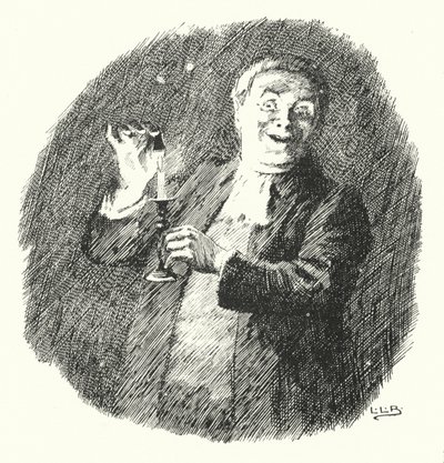 För att få dina ljus att hålla för ja, ni fruar och pigor ger ear-o (gravyr) av Leonard Leslie Brooke