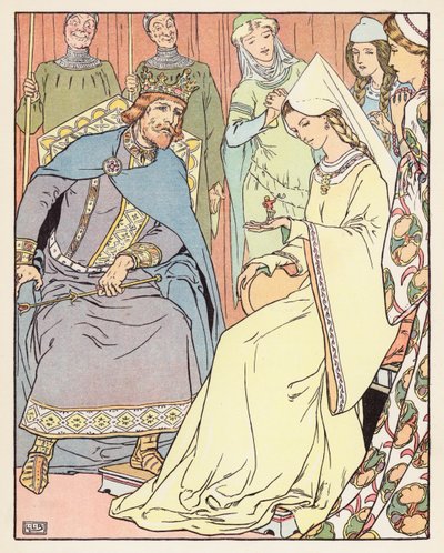 Tom Thumb (färglitografi) av Leonard Leslie Brooke