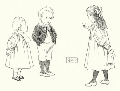 Vad är små pojkar gjorda av, gjorda av; vad är små pojkar gjorda av (gravyr) av Leonard Leslie Brooke