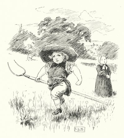 Willy boy, Willy boy, vart ska du (gravyr) av Leonard Leslie Brooke