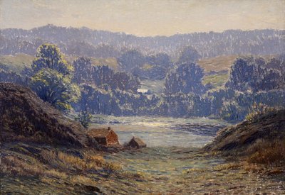 En morgon på sommaren, 1922. av Leonard Ochtman