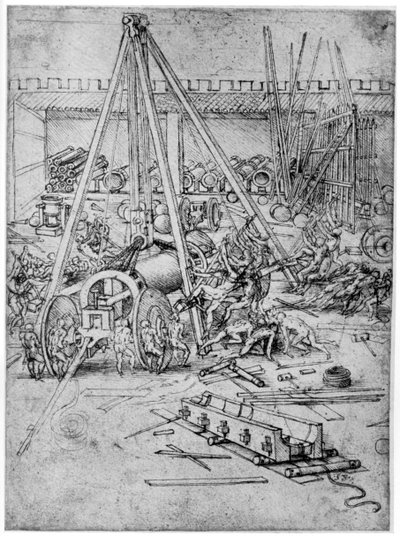 Kanongjuteri, 1487 1954. av Leonardo da Vinci