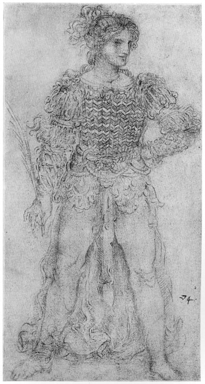 Kostymstudie, 1954 av Leonardo da Vinci