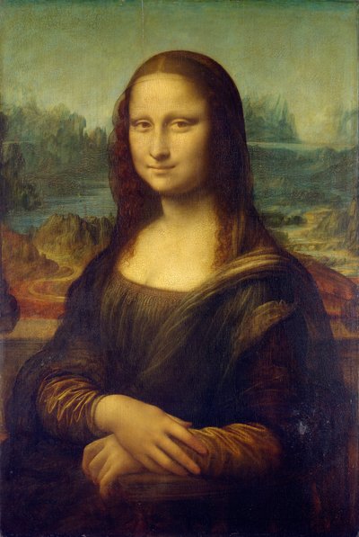 Tysk:  Mona Lisa Mona Lisa av Leonardo da Vinci