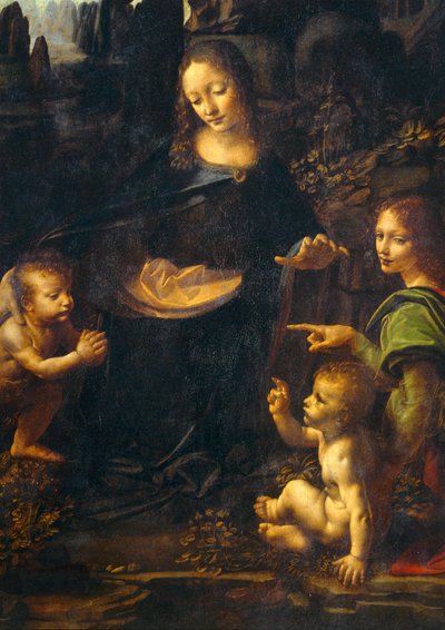 La Vierge aux rochers - Klippornas madonna ... av Leonardo da Vinci