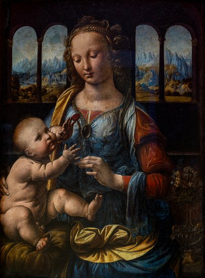 Madonna med nejlikan av Leonardo da Vinci