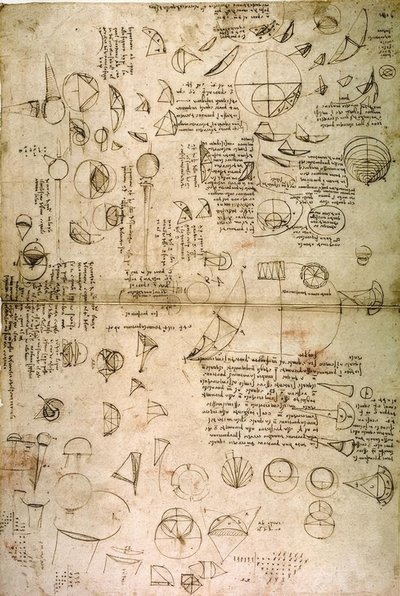 Kvadrat cirkeln av Leonardo da Vinci
