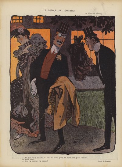 Illustration för Le Rire av Leonce Burret