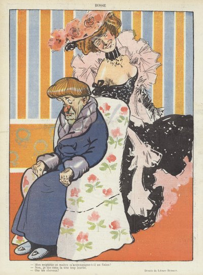 Illustration för Le Rire av Leonce Burret
