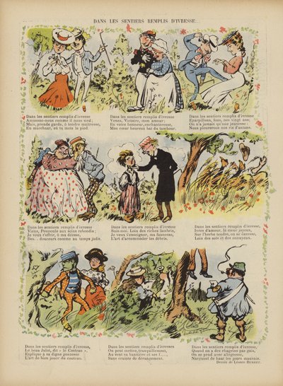 Illustration för Le Rire av Leonce Burret