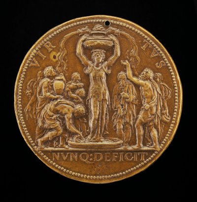 Vetenskapernas fontän [omvänd]. av Leone Leoni