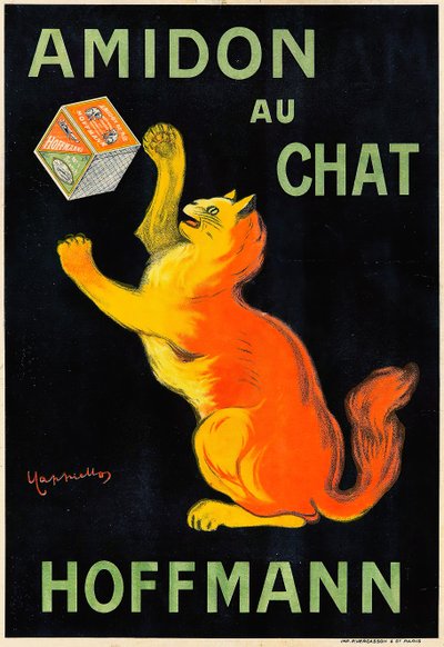 Kattstärkelse. av Leonetto Cappiello