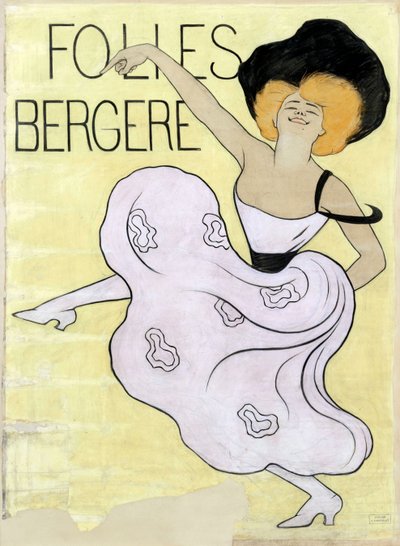 Folies Bergères, 1900 av Leonetto Cappiello