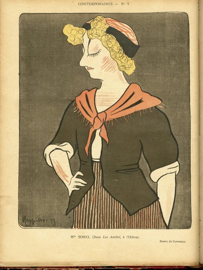 Illustration av Leonetto Cappiello dit Cappiello (1875-1942) i Le Rire av Leonetto Cappiello