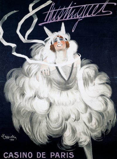 Mistinguett (1872-1956) på Casino de Paris av Leonetto Cappiello