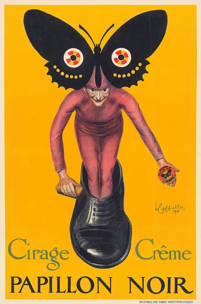Svart fjäril, 1921. av Leonetto Cappiello