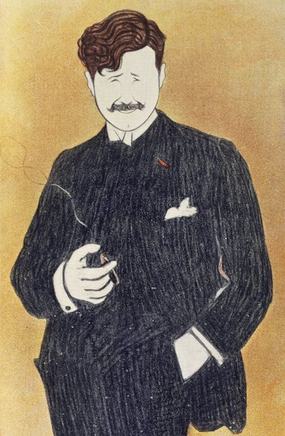 Porträtt av Georges Feydeau (Paris av Leonetto Cappiello