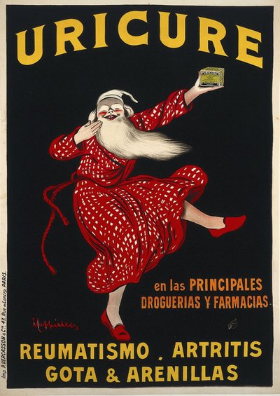 Uricure, c. 1910. av Leonetto Cappiello