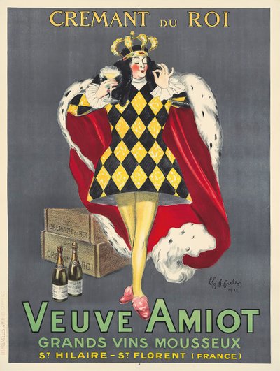Änkan Amiot Cremant, 1922. av Leonetto Cappiello