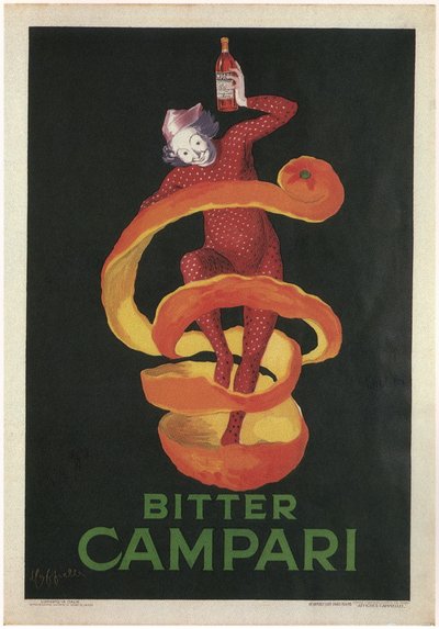 reklam för Bitter Campari av Leonetto Cappiello