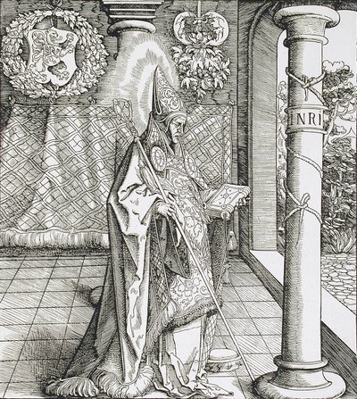 Sankta Farahildis av Leonhard Beck